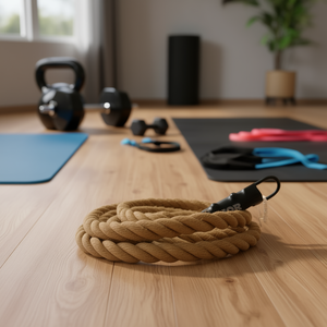Corde d'escalade Tevor Gym, 1,5 pouce, 25 pieds, pour l'entraînement de force, les exercices à domicile et les entraînements en intérieur - Product Image 2