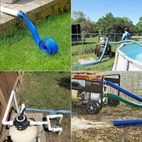 Tuyau de livraison en PVC 3 pouces 4 pouces PVC Layflat tuyau d'arrosage tuyau d'irrigation