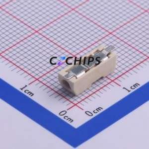 1041880110 Spring Terminal Block SMD,P=4mm Connector ( Construction: 1x1P )( Pitch: 4mm )( Color: Off-White ) - Product Image 2