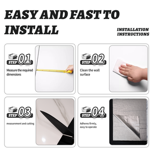 Pellicola in PVC Effetto Marmo per Facciate di <span class=keywords><strong>Mobili</strong></span> Carta Adesiva Rimovibile e Applicabile - Product Image 6