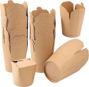 Hot Food Packaging <b>Box</b> 26oz Disposable <b>Noodle</b> <b>Box</b> with UV Coating & Embossing Glossy/Matt Lamination - Product Image 1