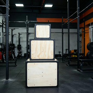 Caja Pliométrica de Madera Reforzada, Caja de Salto Pliométrica Profesional 3 en 1, Antideslizante, Resistente, para Crossfit y Gimnasio en Casa - Product Image 6