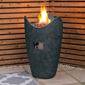 Calentador de Patio Portátil Independiente, <span class=keywords><strong>Chimenea</strong></span> de Gas con <span class=keywords><strong>Tubo</strong></span> de Fuego y Certificación - Product Image 4