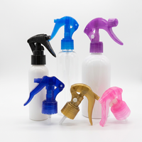 Botol Semprot Mini Hitam Grosir dengan Pompa Atomizer Kabut Halus untuk Kosmetik, Salon Rambut, Perawatan Kulit