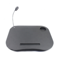 Support de tasse lumineux LED portable personnalisé, réglable, pliable, petit bureau pour dessin, plateau de petit-déjeuner, dîner, assemblé