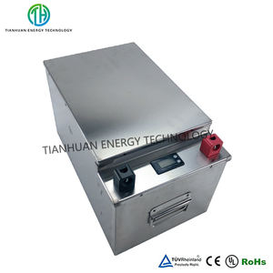 Высокая Емкость 12 В 200Ah и 24 В 200Ah 200Ah литий-ионный Аккумулятор LiFePO4 для солнечных RV вне сети - Product Image 2