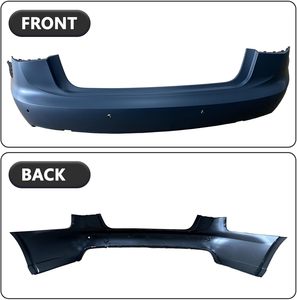 Topzonauto Compatible avec <span class=keywords><strong>Audi</strong></span> A6 2012-2015, couvre-pare-chocs <span class=keywords><strong>avant</strong></span> et arrière complet avec calandre AU1000207 4G0807065GRU - Product Image 3