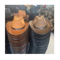 Al Aire Libre barato americano occidental mexicano fiesta sombreros de vaquero diseñe su propio sombrero de vaquero personalizado Sombrero duro