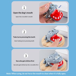 Il Giocattolo per Cani Intramontabile che Morde le Dita. Realizzato in plastica. Giocattolo educativo per bambini. un gioco da tavolo interattivo. - Product Image 2