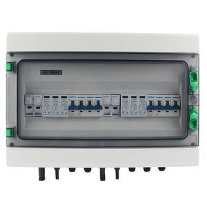 2 में 2 आउट 2 स्ट्रिंग <span class=keywords><strong>1000v</strong></span> सौर फोटोवोल्टिक पीसी डीसी सरणी प्लास्टिक बैटरी कॉम्बिनर बॉक्स - Product Image 2