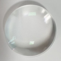 High Transmittance Biconvex Lens 63mm 7mm Edge Anti Reflective Coated for Binoculars Night Vision Optical Instruments