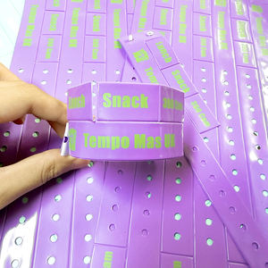 Pulsera Inteligente de <span class=keywords><strong>PVC</strong></span> Vinílico Desechable y Personalizable con Impresión a Medida, Pulsera de Un Solo Uso para Eventos - Product Image 6