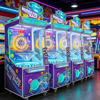 Jeu de roue chanceuse surprise cachée en métal et plastique, personnalisé OEM, avec éclairage clignotant et multiplicateur aléatoire, pour jeu de rédemption de tickets