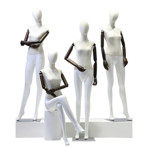 Accesorios de tienda de ropa de gama alta Maniquíes femeninos de pie de cuerpo completo <span class=keywords><strong>para</strong></span> exhibición de ventana Maniquíes ficticios - Product Image 2