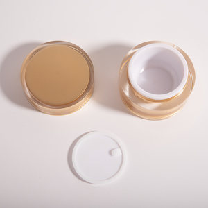 Contenitore Cosmetico di Lusso in PET a Doppia Parete con Coperchio a Vite, Colore Personalizzabile, per <span class=keywords><strong>Crema</strong></span> <span class=keywords><strong>Viso</strong></span> 5g 15g 20g - Product Image 5