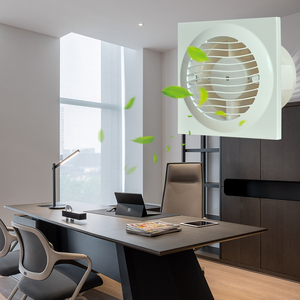 High Quality Electric OEM 230V ABS Bathroom Kitchen Ceiling <b>Fan</b> Light Portable Exhaust Window <b>Fan</b> Ball Bearing Humidity Sensing - Product Image 6