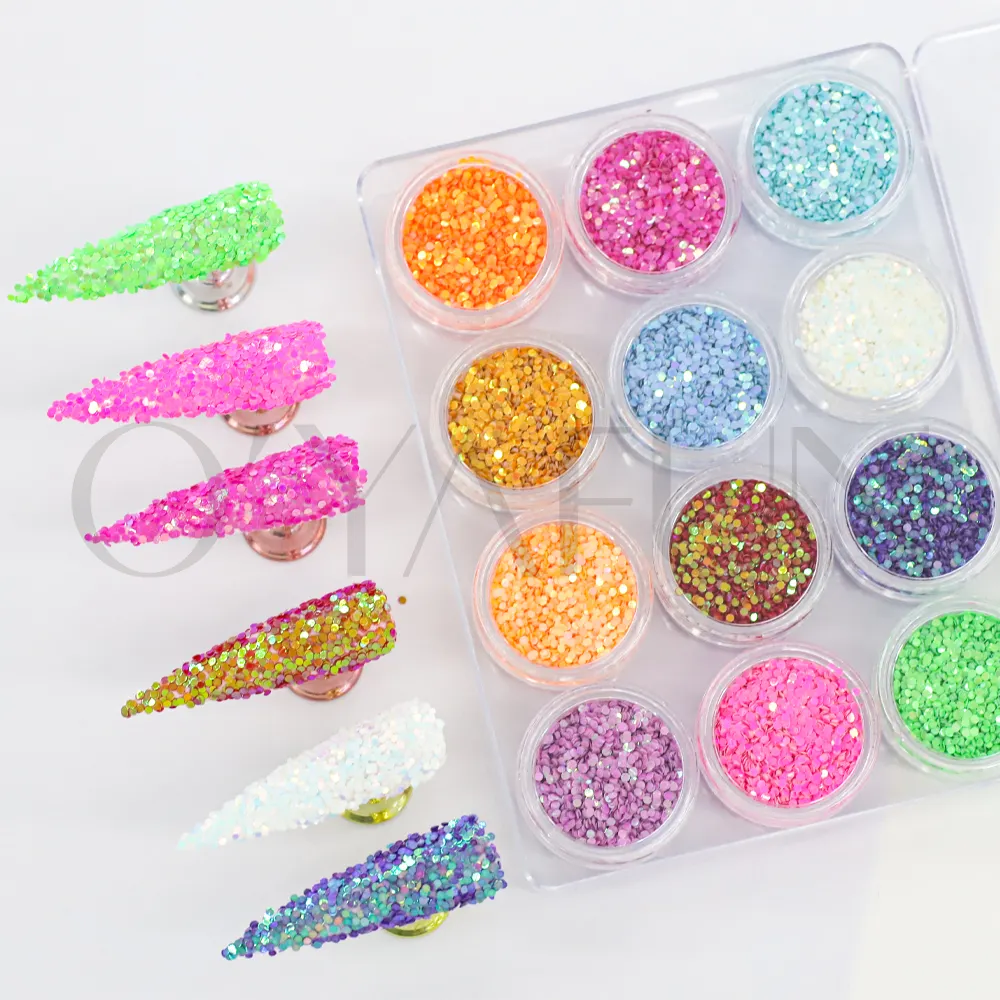 Concurrerende Acryl Poeder Glitter Poeder Groothandel Voor Nail Art Decoratie Met Diy Nail Art Bulk Kleurrijk Glitter Poeder