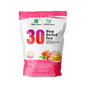 Peach Flavor 30 Days Slimming Tea Winstown Fat Burning Senna Leaf Tea Keep Fit Chinese Herbal Slim Detox Tea
