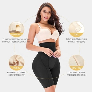 Plus Size S-6XL Women's High Waist Body Shaper Panties Seamless Padded <strong>Hip</strong> Lifting Pants - Product Image 4