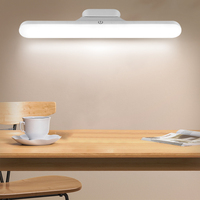 Lampe de lecture de nuit à induction intelligente LED Bâton magnétique pour armoire de cuisine Base rotative portable Lumière sous armoire