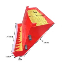 Mangeoires automatiques pour cailles et volailles en plastique, longues, 36cm/45cm/60cm, pour usage agricole, type J