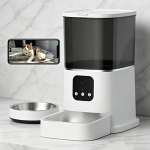 Comedero Inteligente para Mascotas OEM ODM, Comedero Automático para Mascotas de Gran Capacidad, Comederos y Bebederos para Mascotas a Prueba de Polvo - Product Image 1
