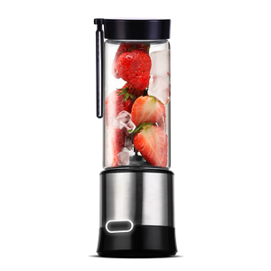 Bán buôn Nhà Bếp Có thể sạc lại các thiết bị Mini thực phẩm Máy trộn điện nhỏ trái cây tươi Máy ép trái cây máy xay sinh tố chai để bán - Product Image 2