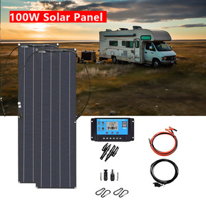 <span class=keywords><strong>Panneau</strong></span> <span class=keywords><strong>solaire</strong></span> photovoltaïque flexible entièrement noir haute efficacité 50W 100W 18V pour <span class=keywords><strong>camping</strong></span>-<span class=keywords><strong>car</strong></span>, bateau, <span class=keywords><strong>camping</strong></span>, tente, prix compétitif Pakistan - Product Image 3