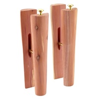 LM034 Aromatic Red Cedar Boot Shapers Embauchoirs en bois Vente en gros pour femmes