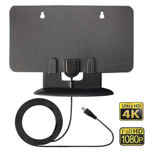 Antena de TV Digital para Interiores de Alta Ganancia, Ultrafina, HD, Pasiva, para HDTV, Hecha de Plástico - Product Image 1