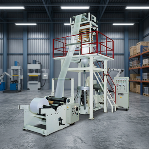 THAVE Single Screw <b>Plastic</b> Film Blowing Machine 40-80kg/h Mini PE/PP Blown Film <b>Extruder</b> Plant Easy to Operate - Product Image 3