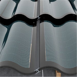 HJT BIPV Panneau solaire Façade en verre <span class=keywords><strong>photovoltaïque</strong></span> Bipv Tuiles solaires - Product Image 4