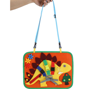 Vente flash Jouet Montessori Voyage Bébé Tableaux d'activités occupés Livres silencieux en feutre À partir de 1 2 3 4 5 ans Jouet éducatif pour garçons filles - Product Image 1