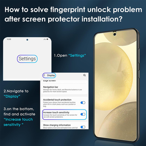 Premium Full Cover 2.5D 9H Clear Anti-Scratch Teléfono celular Protector de pantalla de vidrio templado para Samsung S24 S25 S23 Plus Ultra - Product Image 4