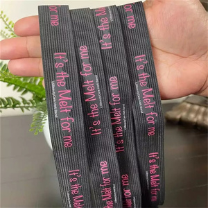 Dây Thun 2.5Cm 3Cm <span class=keywords><strong>3.5Cm</strong></span> 4Cm Tùy Chỉnh Dây Slayer Cạnh Điều Chỉnh Được Dây Thun In Logo Cho Tóc Giả - Product Image 5