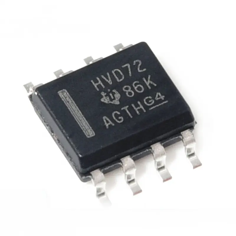 100% New Original SN65HVD72DR HVD72 SN65HVD72D 3.3V power supply RS-485 SOIC-8 SOP-8 SMD IC chip In stock