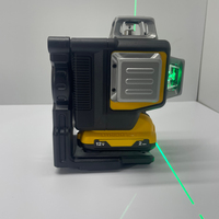 Boîtier en caoutchouc antichoc pour niveau laser compatible avec DW089LG, laser à correction automatique de ±4 degrés pour travaux de rénovation et d'ingénierie