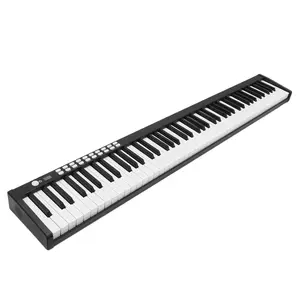 Clavier de Piano numérique portable tactile, bluetooth, 88 touches, portable