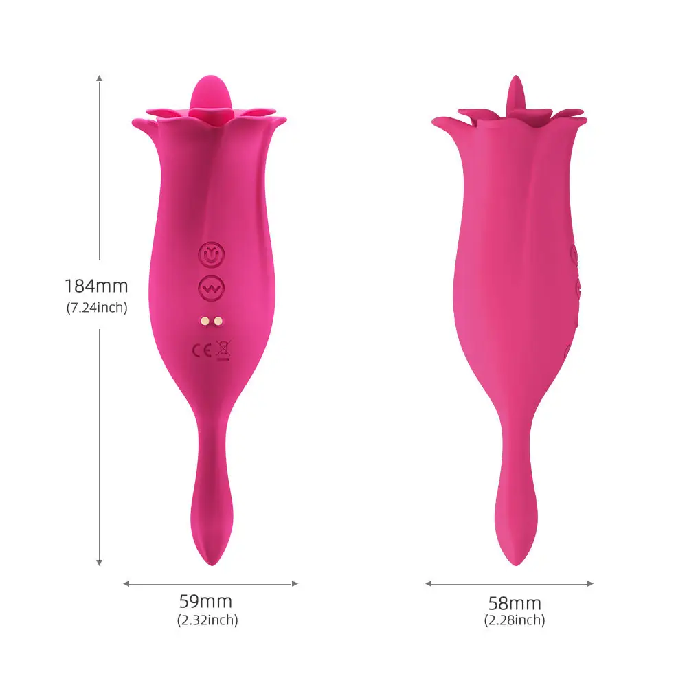 Nuevo vibrador para lamer lengua rosa, Vibradores para masturbación de clítoris para mujeres, chupar leche para provocar huevos saltadores, Juguetes sexuales