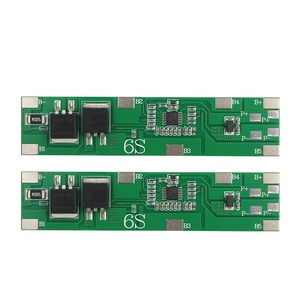 Placa BMS de Carga y Descarga de Batería de Iones de Litio 6S 22.2V 8A para Batería Ternaria NMC de 3.7V, Mismo Puerto, China F435 - Product Image 1