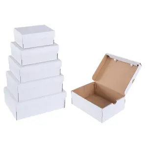 Shoe Paper Box customized Kraft Paper Shoe Box Packing Slippers Sandals Paper Shoe Gift Box Kraft