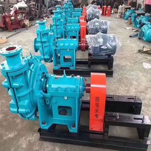 Pompe à boue horizontale de type ZJ en alliage de chrome élevé pour le traitement du charbon et la production de sable coloré dans les mines et les usines de lavage de charbon - Product Image 5