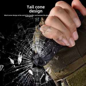 Coltello Tascabile Pieghevole in Acciaio Inox con Lama Seghettata e Manico in ABS Antiscivolo, Personalizzabile, Opzioni OEM, per Caccia <span class=keywords><strong>CMD</strong></span> - Product Image 4