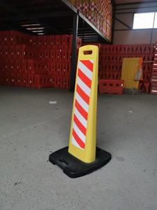 Économie Sécurité routière PE Plastique réfléchissant Contrô<span class=keywords><strong>le</strong></span> de la circulation Barricade Warning Delineator Board Traffic Vertical Panel for Traffic - Product Image 5