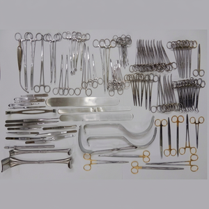 Juego de Instrumentos Quirúrgicos para Laparotomía Completa de Acero Inoxidable de Alta Calidad, Herramientas Quirúrgicas Manuales con Certificación CE, TARIQ MFG CO - Product Image 1