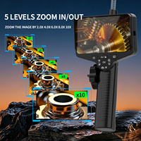 Boroscopio Industrial Popular con Giro de 360° Bidireccional en Tiempo Real, Cámara de Inspección de Tuberías con Cable USB de 6.0mm y 2M, Pantalla HD de 2MP, IP67