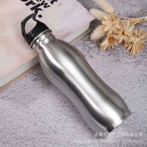 กระติกน้ำสุญญากาศสแตนเลสสีแดงแบบสองชั้นพร้อมฝาปิด - Product Image 3