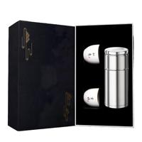 Taza Aislada con Separación de Té y Agua, Portátil, de Acero Inoxidable 316, para Hombres y Mujeres