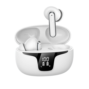 Hot Bán Màu Đen Thông Minh LED Hiển Thị Sạc Trường Hợp Bt5.4 Đúng Không Dây Earbuds Trong Tai TWS Stereo Tai Nghe Bluetooth Earbuds - Product Image 4