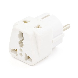 Universal a la India enchufe 2 Gang socket India adaptador de enchufe kit de viaje portátil tipo D adaptador de viaje enchufe convertidor internacional - Product Image 6
